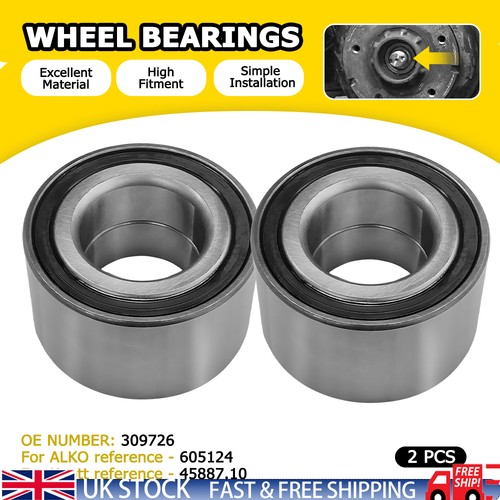 Hub wheel bearing - 2x, for