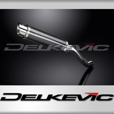 Kawasaki Z750 2004-2006 Delkevic Slip On 14" Round Carbon Exhaust Muffler Kit