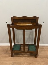 ANTIQUE HALL STAND COAT RACK