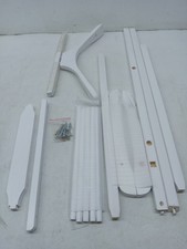 HAKU solid wood valet stand with coat hanger, 102cm - White (30269)