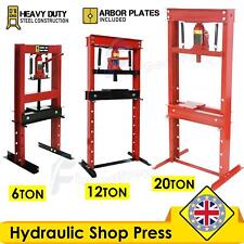 6/12/20Ton Shop Press Heavy Duty Hydraulic Workshop Garage Floor Stand H-Frame