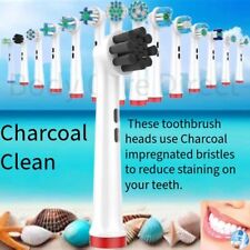 ✅✅✅CHARCOAL CLEAN ELECTRIC TOOTHBRUSH HEADS  COMPATIBLE WITH ORAL- B MODELS ✅✅✅⭐