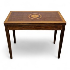 Folding Games Table Antique