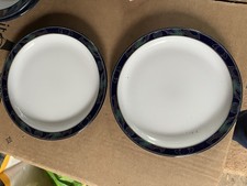 Denby Baroque Tea Plates X 2