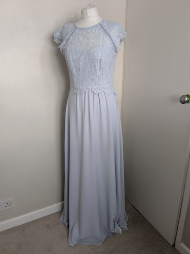Debut powder blue dress - powder,
