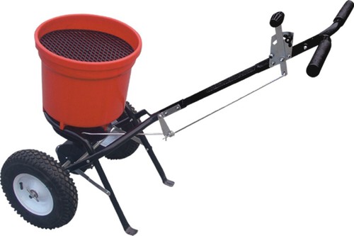 Push lawn fertliser seed - push,
