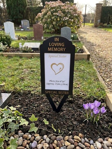 Loving memory photo frame - memory,