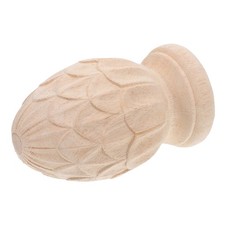 Wooden Stair Finial Pineapple