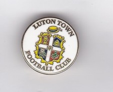 Luton Town - lapel badge No.2 brooch fitting