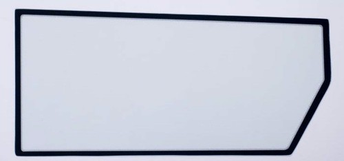 Lower door glass - suits, jcb
