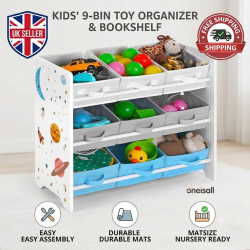 Kids toy storage organizer - kids,