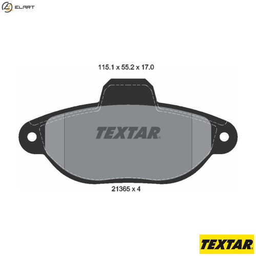 Brake pad set disc - brake,