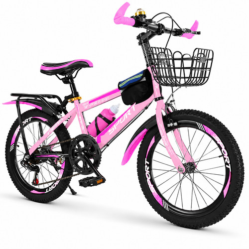 Girls kids bike pink - 22",