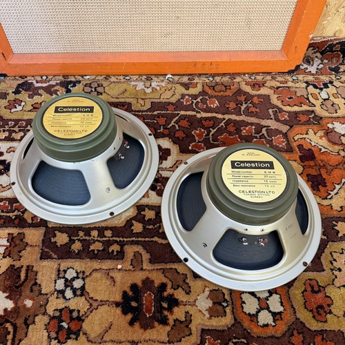 Pair vintage 1968 celestion - vintage,