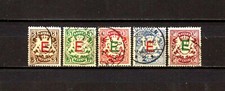Germany - Bavaria 1908, service, full set, used (2779)