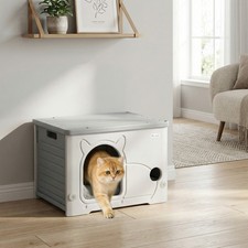 PawHut Cat House Stackable Cat