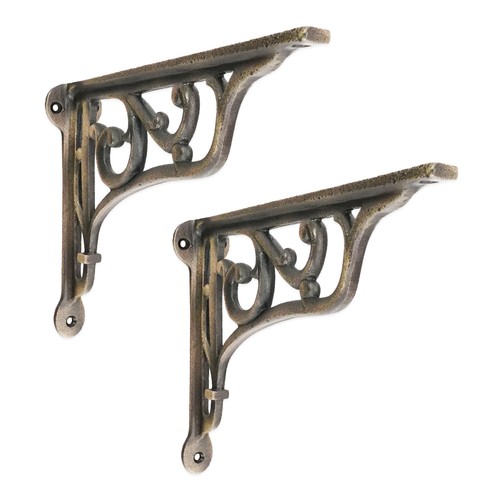 Shelf brackets pair matt - of,