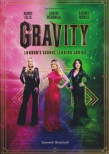 Gravity Concert Programme Rachel Tucker, Kerry Ellis, Louise Dearman Wicked