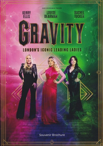 Gravity concert programme - gravity,