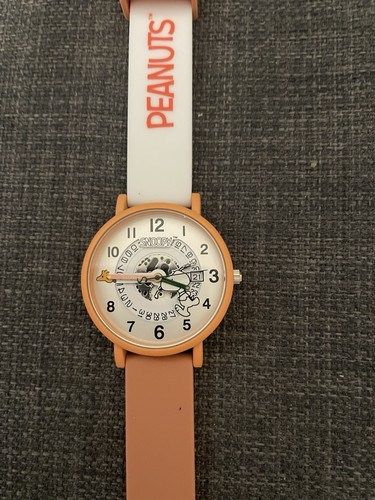 Snoopy watch with silicone - snoopy,