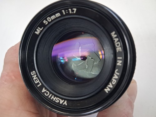Yashica 50mm 7 lens - 50mm, f1.7