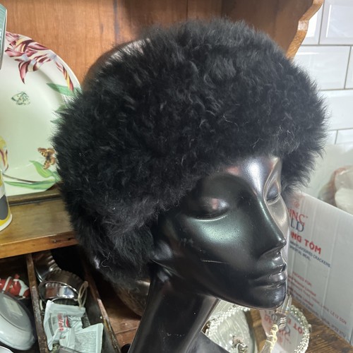 Vintage lamb sheepskin cossack - lamb,