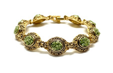 Vintage Bracelet Gold Metal