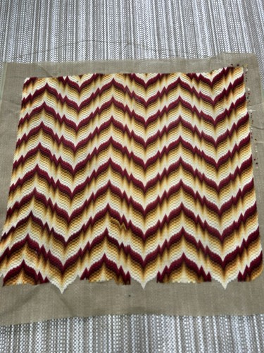 Finished needlepoint bargello - finished,