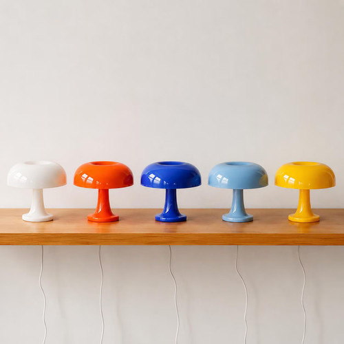 Retro mushroom lamp bauhaus - mushroom,
