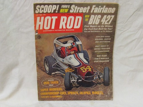 Hot rod mag july - hot, circle