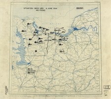 WW2 HQ Twelfth Army Group Situation Maps 1944–45 – 417 Original Map Scans USB