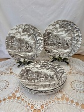 Set 6  Myott Royal Mail Brown