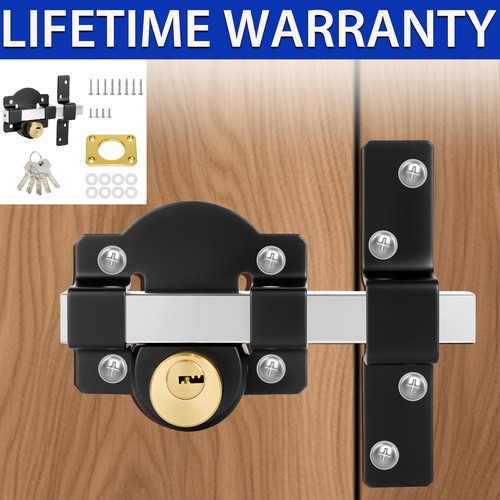 Double long throw gate lock - long,