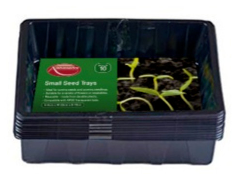 Small seed trays half - seed,