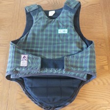 Airowear Reiver 3 Size Adult Small body protector Tartan Pattern 34-37" Chest 