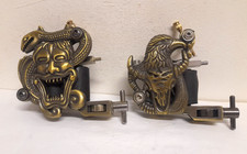 2 brass effect alloy tattoo