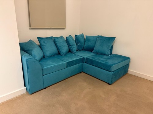 Plush velvet corner - plush, left