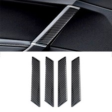 4x Carbon Fiber Interior Door Handle Cover Trim fit for VW Golf 7 MK7 2014-2018