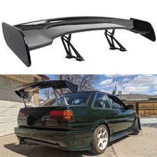 Glossy Black 57" GT Style Racing Rear Trunk Spoiler For Toyota Corolla Sedan