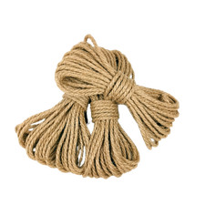 6mm Jute String Braided 3-ply
