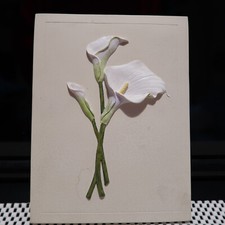 3D Picture of Arum Lily Tile
