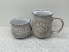 Denby Tasmin Milk Jug & Sugar