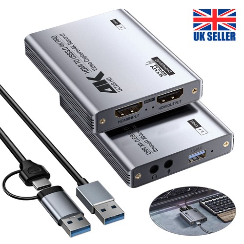 Audio video capture - 4k,