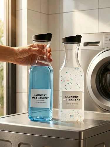 Refillable laundry powder - laundry,