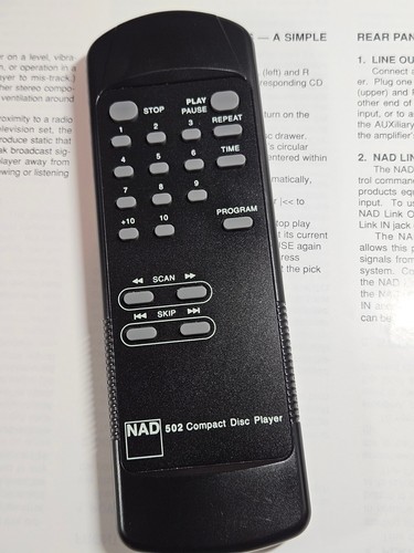 Nad 502 player - nad,