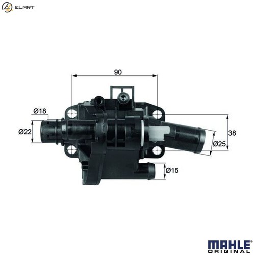 Thermostat coolant 83 - thermostat, th