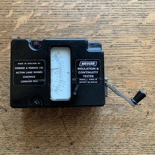 Vintage MEGGER INSULATION &