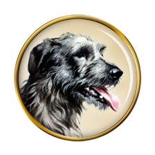 Irish Wolfhound Dog Lapel Pin