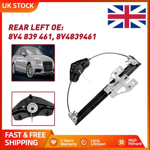 Window regulator kit - regulator, left