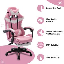 Swivel Gaming Chair Faux